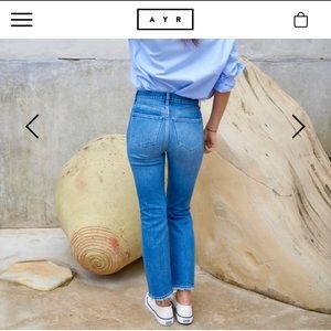 Brand new! AYR Yes Yes Yes jeans size 27